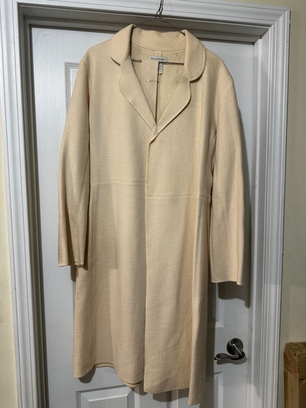 Banana Republic Cream Trench Coat